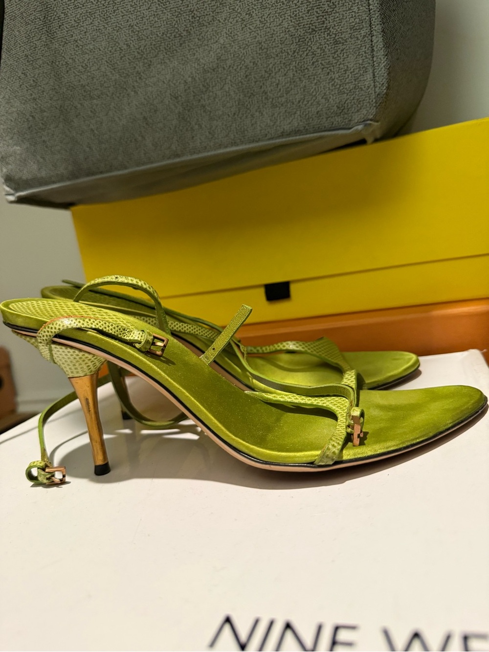 Gucci Strappy Heeled Sandals - Picture 6 of 7